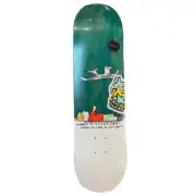 Krooked Skateboard Deck Bobby Worrest Would Slick Twin Tail 8.38"