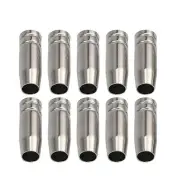 10X Conical Nozzle Gas Nozzle For MB 15AK MIG MAG CO2 Welding Torch Parts DIY