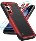for S23FE 5G Phone Case, Galaxy S23 FE Case with [2 Pack] Screen Protectors, Sho