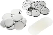 200pack/lot Professional Button Press for Customized Pin Buttons Precise Metal Buttons Badges Pin Blank Button, 32MM