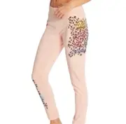 NWT. Wildfox Airbrush Leopard print Knox jogger pants, size small