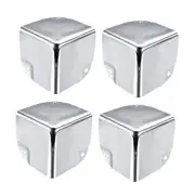 Metal Box Corner Protectors Box Edge Guard Protector 50 X 50 X 50mm Silver 4