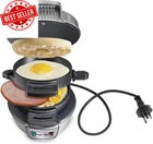 RAF Electric Sandwich Maker, Waffle/Bread/Donut Press, Non-Stick Egg Toaster, Gr