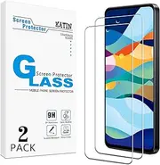 (2 Pack) KATIN Screen Protector for OPPO A79 5G Tempered Glass, Anti Scratch, Bubble Free, 9H Hardness, Case Friendly