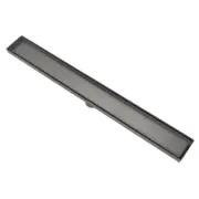 GUN METAL 600-1800mm DIY Tile Insert Floor Grate Tile Insert Drain- No Drain