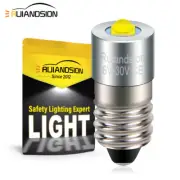 Ruiandsion E10 3535 1 LED Bulb Flashlight Instrument Light 6V White/Warm White