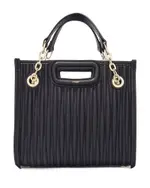 Maje Mini Quilted Leather Tote
