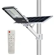 Solar Street LED Light Motion Sensor Remote Outdoor Garden Yard Flood Down Lamp