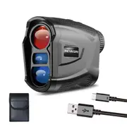 Golf Laser Rangefinder 600yard m Telescope Magnet Charging Angle Switch Flagpole Lock Slope Compensation