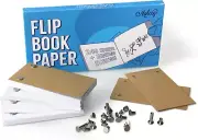 Blank Flip Book Paper with Holes - 240 Sheets (480 Pages) Flipbook Animation