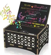 Music Box Wind Up Wooden Musical Box Vintage Engraved Music Box The Best Gift