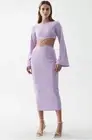 BNWT Calli Cyndi Midi Dress Lilac Size 12 RRP$119.95 Australian Designer