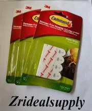 3M Command 12 Poster Hanging Strips 17024ES PACK OF 3