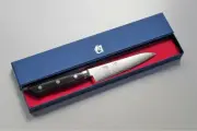Hakuun Petty Knife 120mm 4.7in Miki Kajiyamura Double Bevel Blade Paring Knife