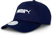 [PUMA] Unisex Essentials No.2 Logo Cap - Youth 8-16 Years Blue Hats