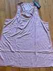 Epic MMA Gear Mauve Flowy Racerback Tank Top Plus Size 2XL NWT active wear