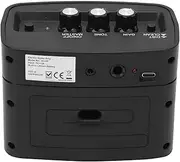 Guitar Amplifier,Stereo Output Equipment, Chargeable Speaker (Black)