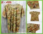 Auscam Military Army Cotton T-Shirt Short Sleeve Bdu Tactical Style Cloth Tshirt