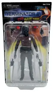 NECA Terminator T-1000 White Hot Color Changing Action Figure Reel Toys New