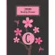 2020 Monthly Planner: Hummingbirds & Cherry Blossoms Personalized Monogram Initial C Letter C Appointment Calendar Organizer And Journal