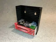 Wall stand holder for 12 games Nintendo Switch