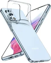 [Oprimio] Crystal Clear Case for Samsung A23, Silicone Case, 100% Transparent, German Material, Ultra Thin, Clear Mobile Phone Case for Samsung Galaxy A23 4G / 5G