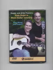 EASY STEPS TO BLUES GUITAR JAMMING *NEW* 2 DVD SET