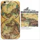 客製化手機殼 iPhone 6 6S Plus【多款手機型號提供】復古地圖地球 保護殼 Z024 Sara Garden