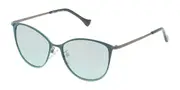 Police SPL190 RIVAL 10 KB1X Women’s Sunglasses Green Size 54