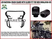 "LCB BAZOOKA CRASH GUARD WITH SLIDER" FIT FOR ROYAL ENFIELD NEW HIMALAYAN 450 (for: Royal Enfield)