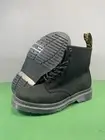 Dr Martens 1460 Women’s Size 9 US Pascal Black Milled Nubuck Leather Boots WP
