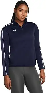 [Under Armour] Womens UA Command Warm Up Quarter Zip - Quick Dry and Heat Trapping