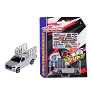 Majorette - Transporter Pick Up Thailand Edition Series Silver Isuzu D-Max
