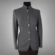 Authentic Belstaff Black Label Runway Gray Gaspra Blazer Jacket Made In Italy