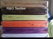 Double Bed Fitted Sheet-Soft Jersey Knitted 100% cotton