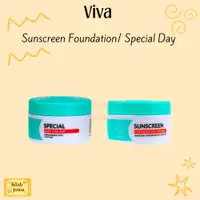 在飛比找蝦皮購物優惠-Viva Suncreen Foundation UV Sp