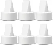 Maymom Duckbill Valves for Spectra. Designed for Spectra S1 Spectra S2 Spectra 9 Plus Spectra Dew 350 Not Original Spectra Pump Parts Spectra S2 Accessories Replace Spectra Valve (6 ct White)