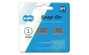KMC Snap-On Narrow EPT Silver Chain Connector Singlespeed 1/2"x3/32" 7.3mm