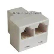CAT5 Network Cable Cord Wire SPLITTER Splice RJ-45 Extension Connector VWLTW
