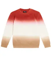 [Il Gufo] Il Gufo Gradient virgin wool sweater Y 8 blue