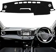 Dashboard Cover Dash Mat,for Toyota RAV4 RAV 4 XA40 2013-2018,Anti-Scratch Dash Cover Dashboard Cover Mat Sun Shade Protect Carpet