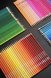 Brutfuner - Oil based, Soft Core, Artist Quality, Coloured Drawing Sketch Pencil