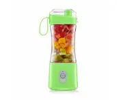 Anymob Mini Juicer Green Wireless Portable Machine Bottle Squeezer Ice Blender