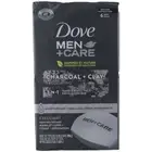 Dove Men+Care Exfoliating Beauty Bar Soap, Charcoal Clay, 3.75 oz, 6 Ct