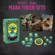 MTG Token Set Green Mana Metal Token Set By Beadle & Grimm's