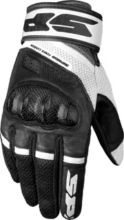 Spidi Power Carbon, gloves , color: Black/White , size: S