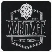 Varitage Brew Works Beer Coaster Bloomfield NJ