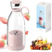 Portable Blender for Fresh Juice, Portable Blender for Shakes and Smoothies pink