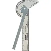 General Tools 16ME Pocket-Sized 6-In-1 Multi Use Rule and Gauge with 4-Inch