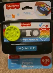 NEW Fisher-Price Laugh & Learn Puppy’s Mixtape – Musical Baby Toy 6-36mo